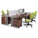 Maestro Cantilever Ergonomic Corner Office Desk